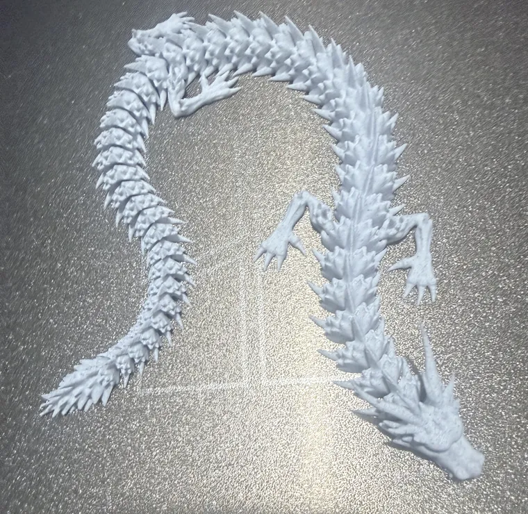 Articulated dragon &mdash; 3D printed by BrokenITguy CustomWorks