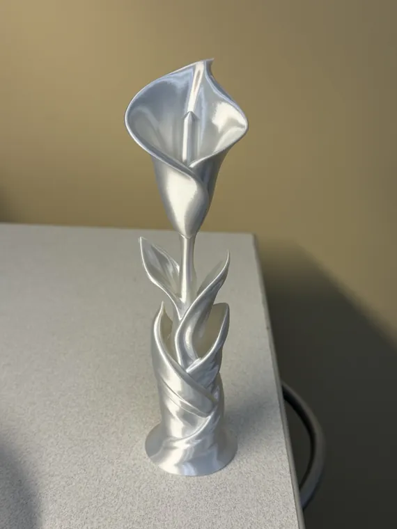 Calla lily &mdash; 3D printed by BrokenITguy CustomWorks