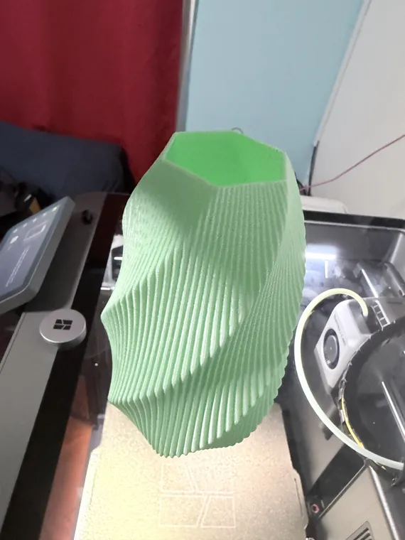 Faceted vase &mdash; 3D printed by BrokenITguy CustomWorks